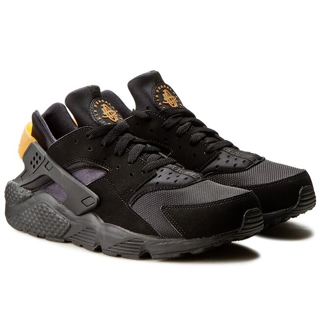 Huarache black and gold outlet