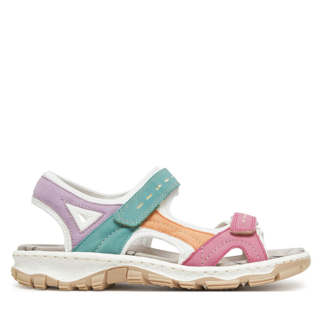 Sandały Rieker CEO-68866-92 Różowy - kobiece