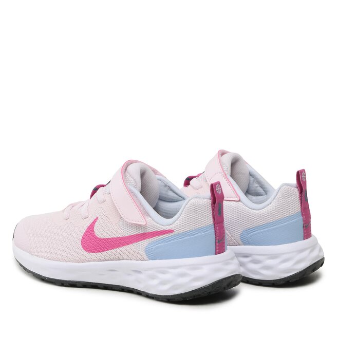 Nike Обувки Nike Revolution 6 Nn (PSV) DD1095 600 Pearl Pink/Cosmic Fuchsia