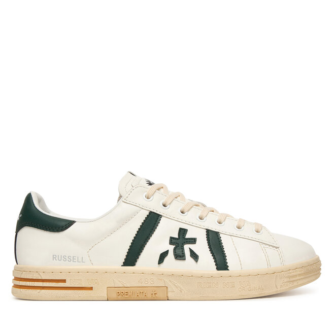 Sneakersy Premiata Russell Var 8029 Beżowy jasny - męskie