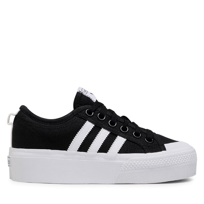 adidas Buty adidas Nizza Platform W FV5321 Cblack/Ftwwht/Ftwwht