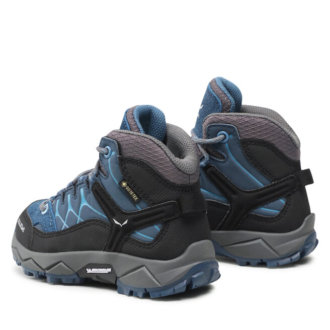 Salewa Chaussures de trekking Salewa Jr Alp Trainer Mid Gtx GORE-TEX 64010-0365 Dark Denim/Charcoal