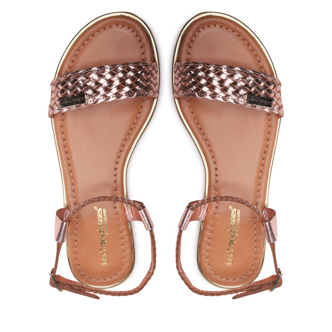 Les Tropeziennes Sandali Les Tropeziennes Hippy C063520 Gold/Pink