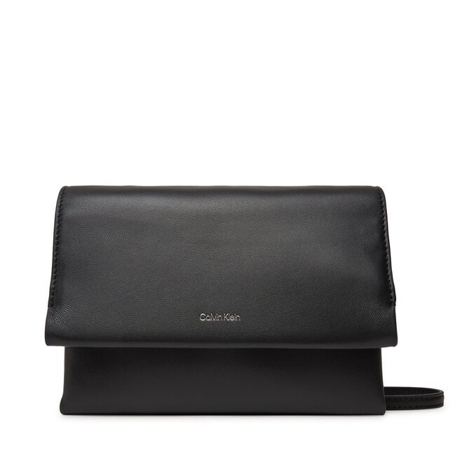 Torebka Calvin Klein Ck Narrate Leather Mini Bag - Czarny