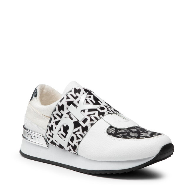 Sneakers DKNY Marli K2133152 Black/White Black/White imagine noua gjx.ro