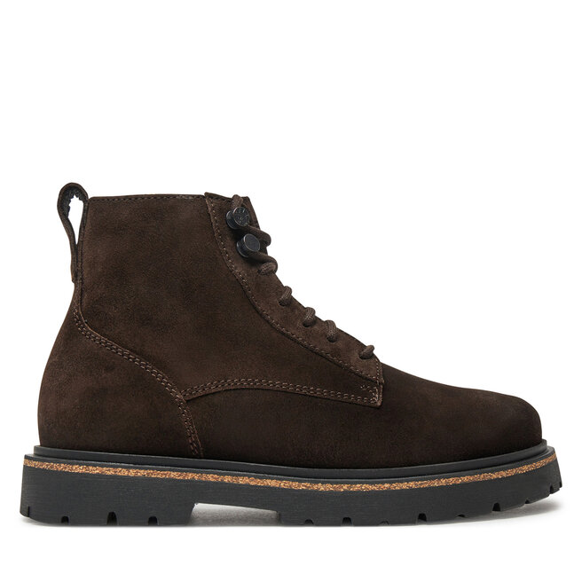 Botki Birkenstock Highwood Lace Mid W Leve - Brązowy