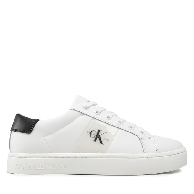 Calvin Klein Jeans Sneakersy Calvin Klein Jeans Classic Cupsole 1 YM0YM00318 White/Black 0K8