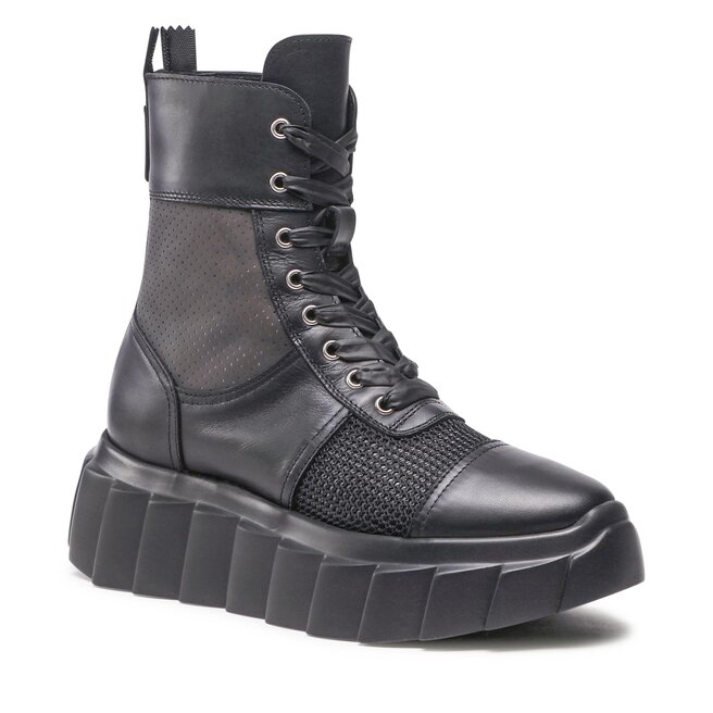 Botine AGL Blondie High D943507PGKZ098F970 Nero AGL imagine noua