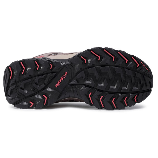 Columbia Trekkings Columbia Canyon Point Mid Waterproof YL5415 Cordovan/Sunset Red 231