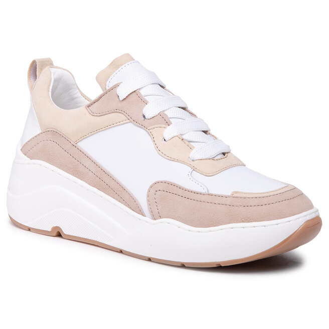 Sneakers Cycleur De Luxe Jolien CDLW211157 White/Cold Pink/Taupe CDLW211157 imagine noua gjx.ro