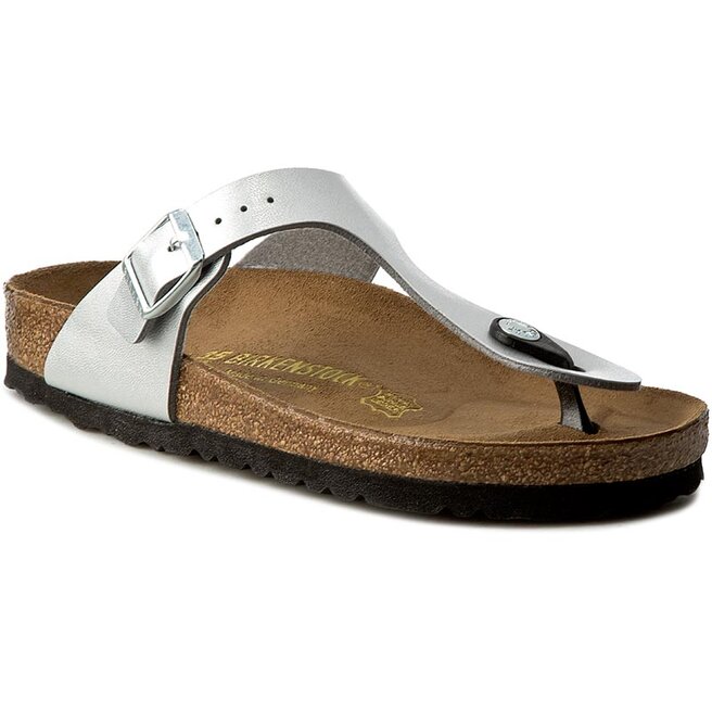 Σαγιονάρες Birkenstock Gizeh 0043851 Silver
