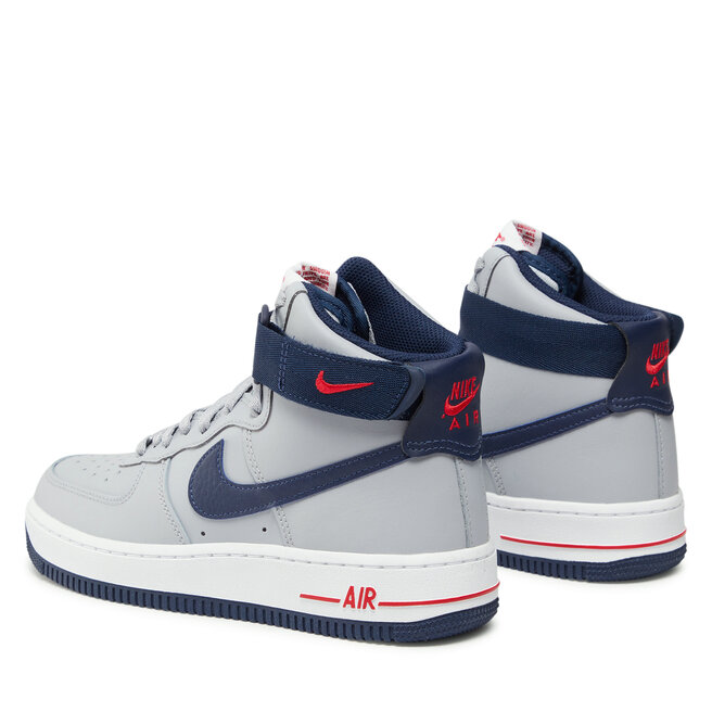 Nike Pantofi Nike Air Force 1 Hi Qs DZ7338 001 Wolf Grey/College Navy