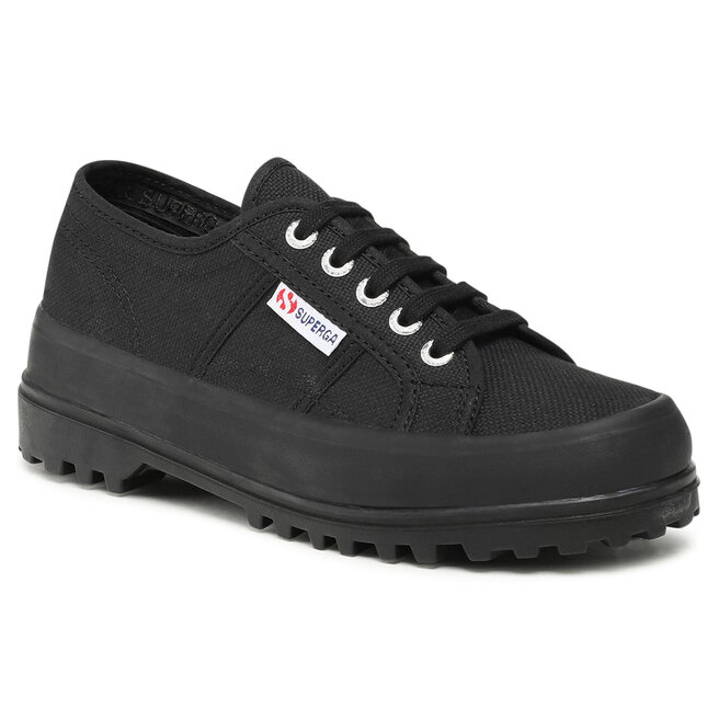 Chaussures basses Superga 2555 Alpina Cotu S00F4B0 Full Black