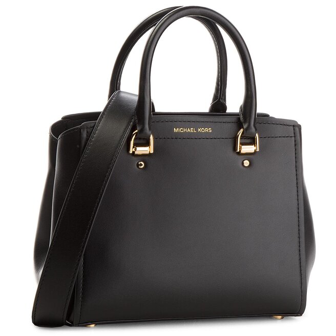 Handtasche MICHAEL Michael Kors Benning 30T8GN4M2L Black eschuhe