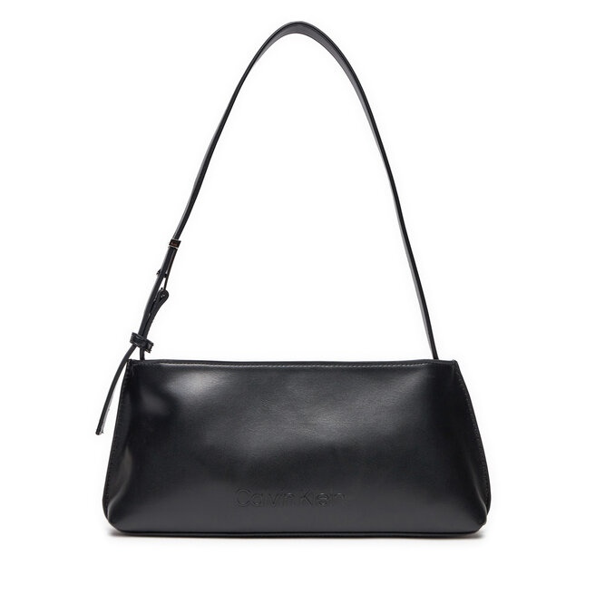 Torebka Calvin Klein Embossed Logo - Czarny