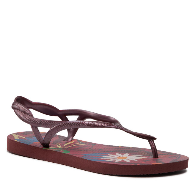 Σανδάλια Havaianas Luna Print 41372594924 Grape Wine