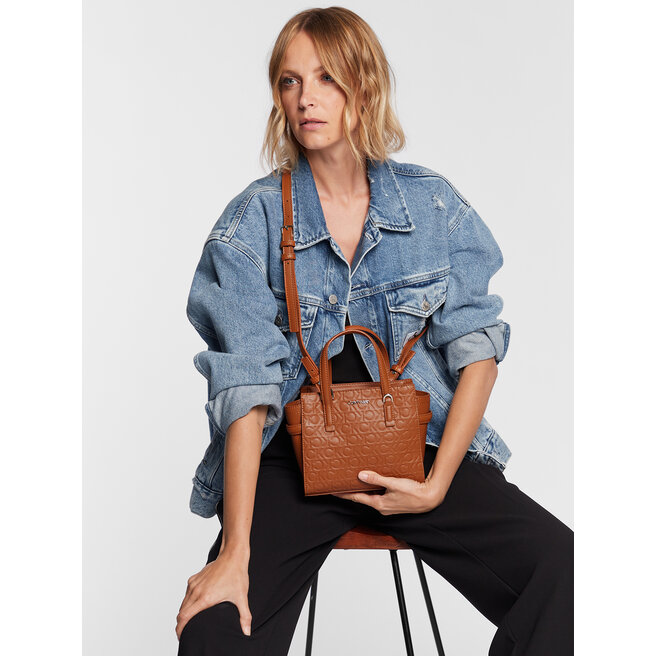 Calvin klein mini tote hot sale