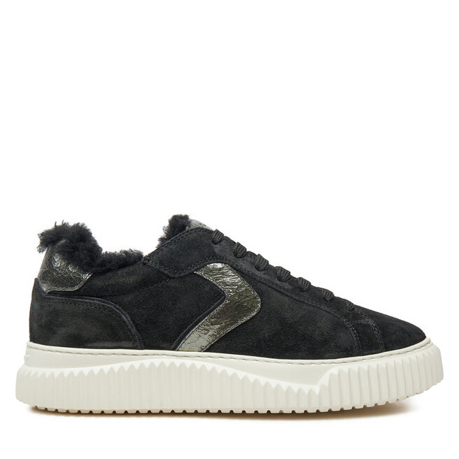 Sneakersy Voile Blanche Lipari Fur - Czarny
