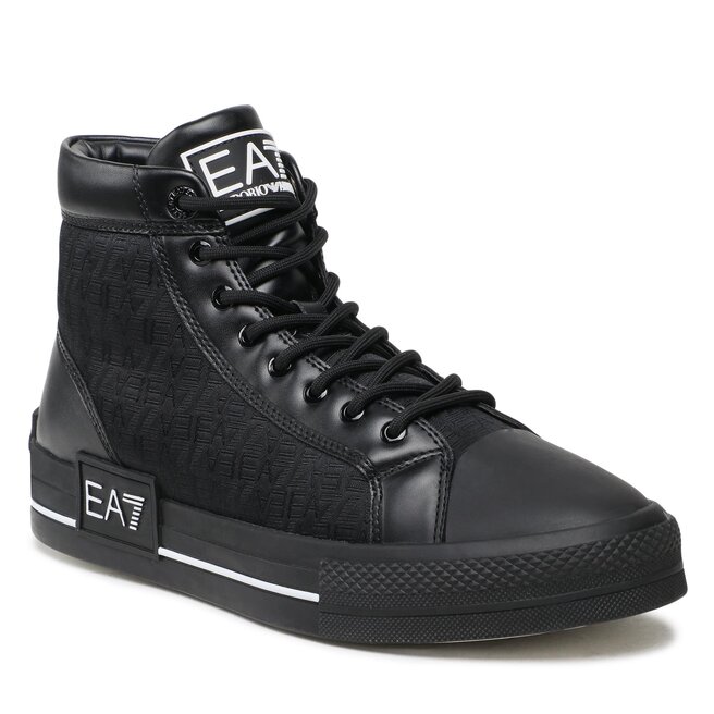 Sneakers EA7 Emporio Armani X8Z037 XK294 R312 Triple Black/White Armani imagine noua
