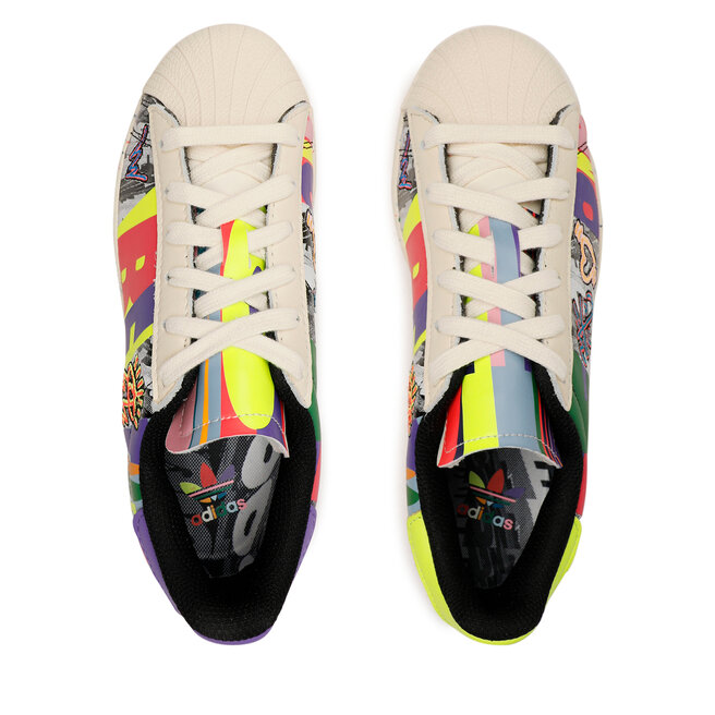 adidas Pantofi adidas Superstar Pride GX6395 Cwhite/Cwhite/Cblack