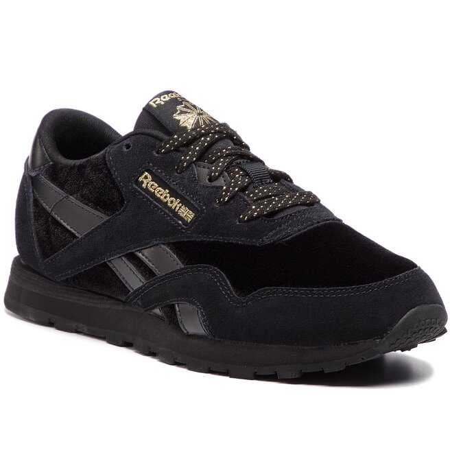 Zapatos Reebok Cl Nylon DV4542 Black Gold zapatos.es