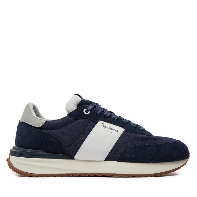 Sneakersy Pepe Jeans Buster Tape - Granatowy