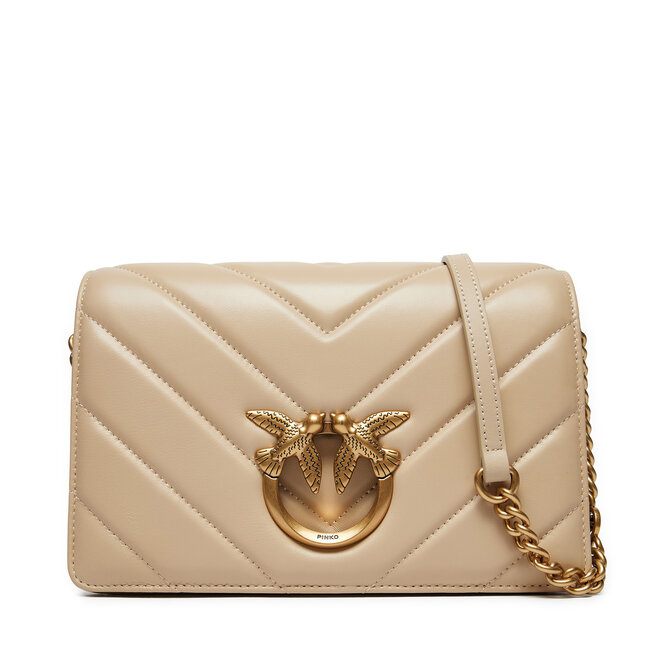 Torebka Pinko Lowe Click Classic 100063 - Beżowy
