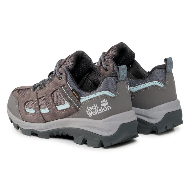 Jack Wolfskin Туристически Jack Wolfskin Vojo 3 Texapore Low W 4042451 Tarmac Grey/Light Blue
