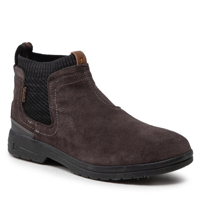 Ghete Jodhpur Wrangler Tasman Chelsea Suede WM22183A Charcoal 940 940 imagine noua