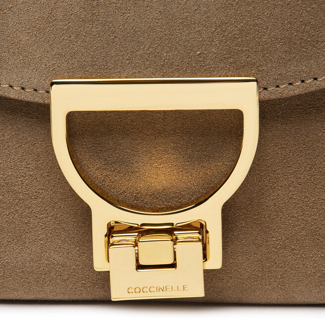 Coccinelle Дамска чанта Coccinelle MD6 Arlettis Suede E1 MD6 15 04 01 Nocciola W43