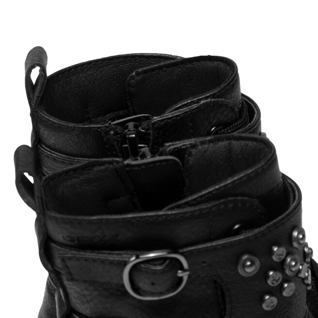 Geox Čižmy Geox J Eclair G. D J169QD 000BU C9999 M Black