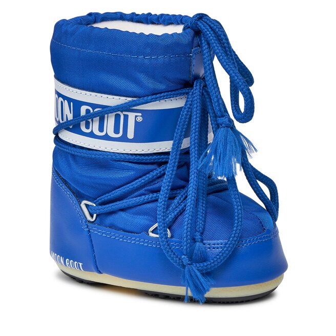 Moon Boot Cizme de zăpadă Moon Boot Mini Nylon 14004300075 Electric Blue 075