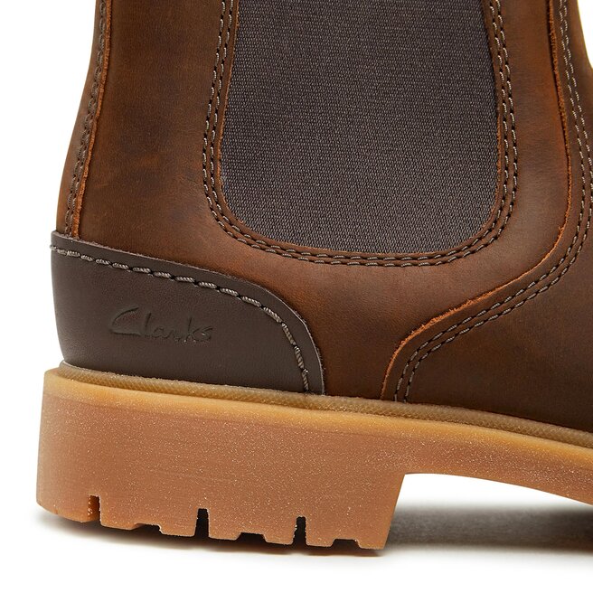 Clarks Bokacsizma Clarks Rossdale Top 261734557 Beeswax Leather