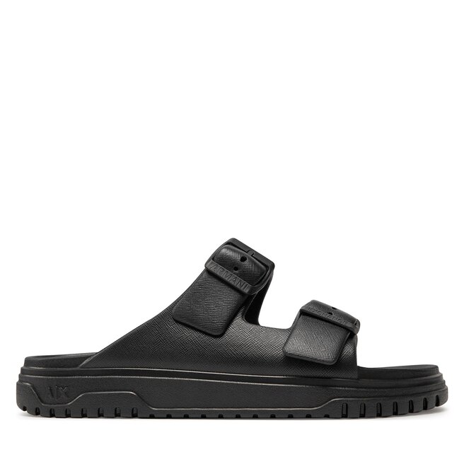 Klapki Armani Exchange XDP043 XV821 - Czarny