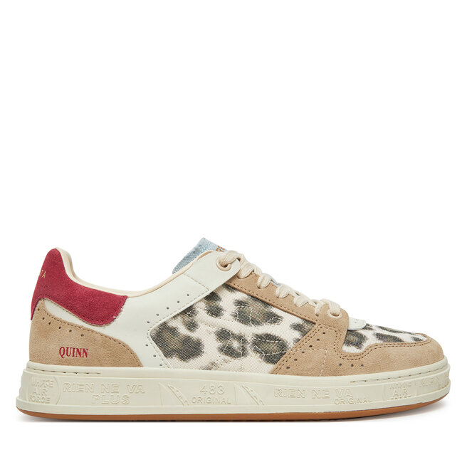 Sneakersy Premiata Quinnd Var - Brązowy
