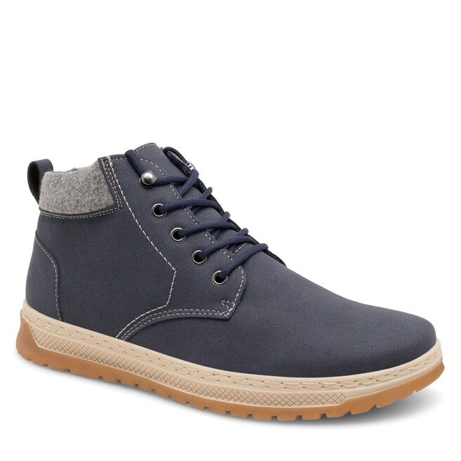 Polacchine Lanetti MYL8293 23 Blu scuro escarpe