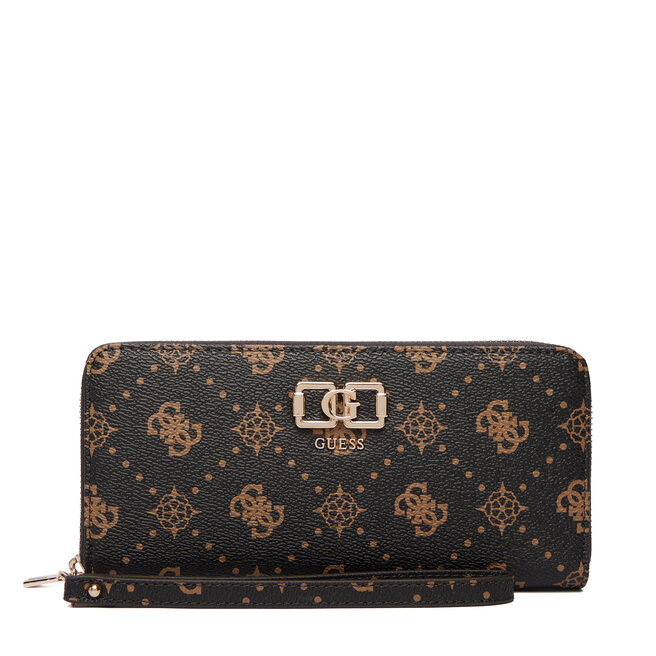 Portfel Guess Emelie Logo Slg SWGP99 28146 Brązowy -