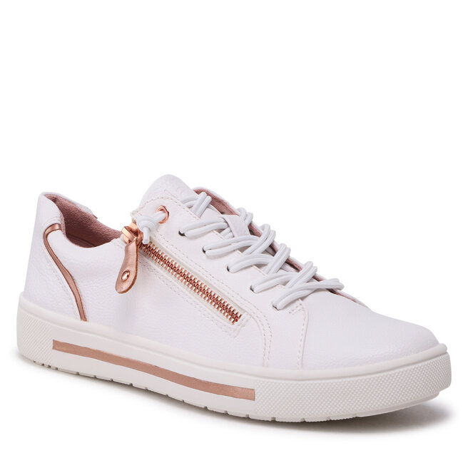 Sneakers Jana 8-23660-20 White/Rosegold 152