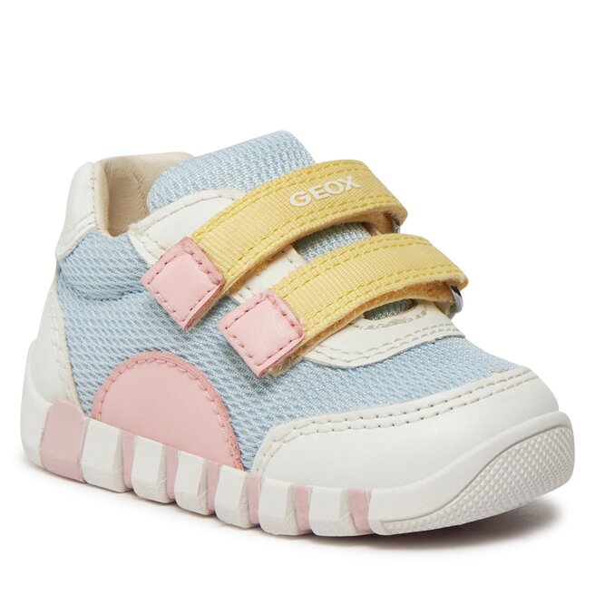 Sneakers Geox B Iupidoo B3558A 01454 C0B1Z Crystal White