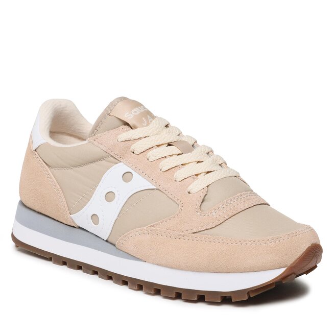 Zapatillas Saucony Jazz Original color beige para mujer