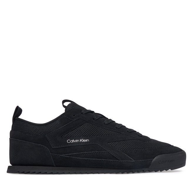 Sneakersy Calvin Klein Low Pro Runner Mix Mat HM0HM02208 Czarny - męskie