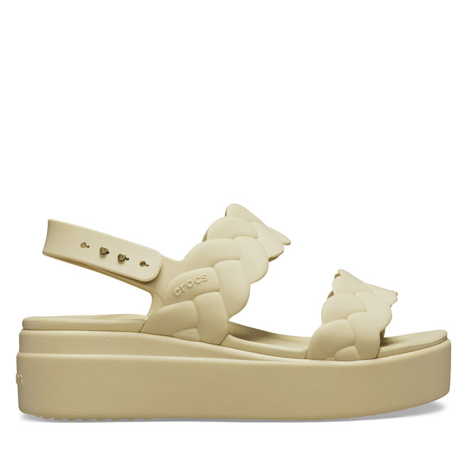 Sandały Crocs Brooklyn Woven Upper LW - Beżowy