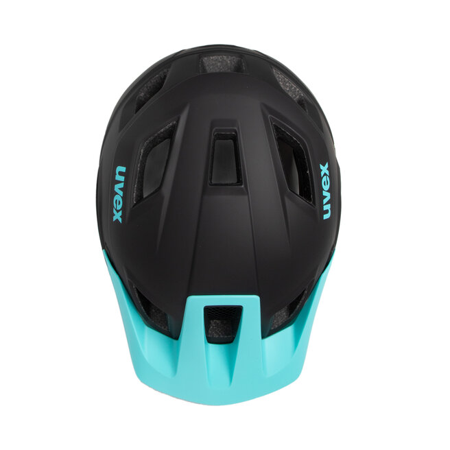 Uvex Fahrradhelm Uvex Access S4109870915 Black/Aqua Lime M