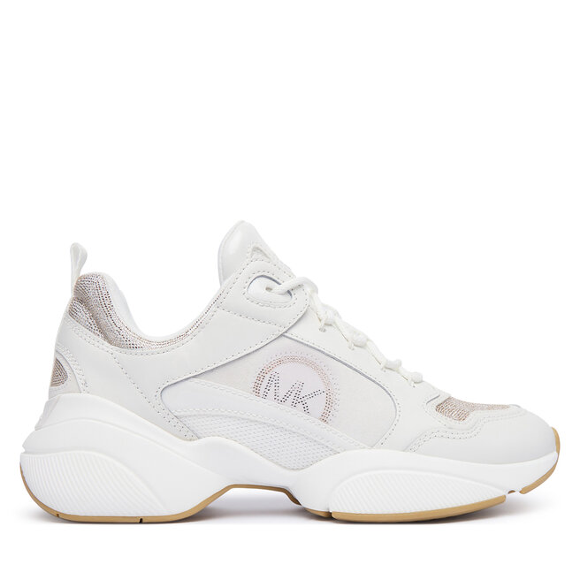 Sneakersy MICHAEL Michael Kors Bowie 43T6BWFS3L Biały - kobiece