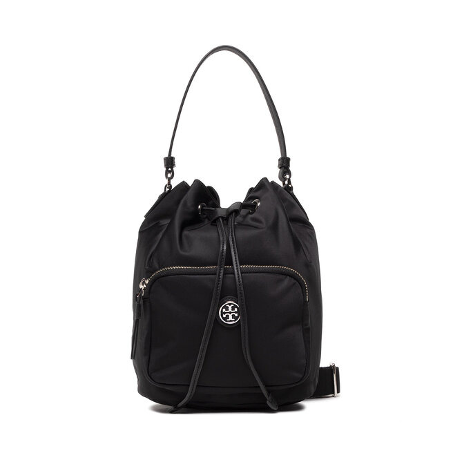 Tory Burch Дамска чанта Tory Burch Virginia Bucket Bag 134652 Black 001