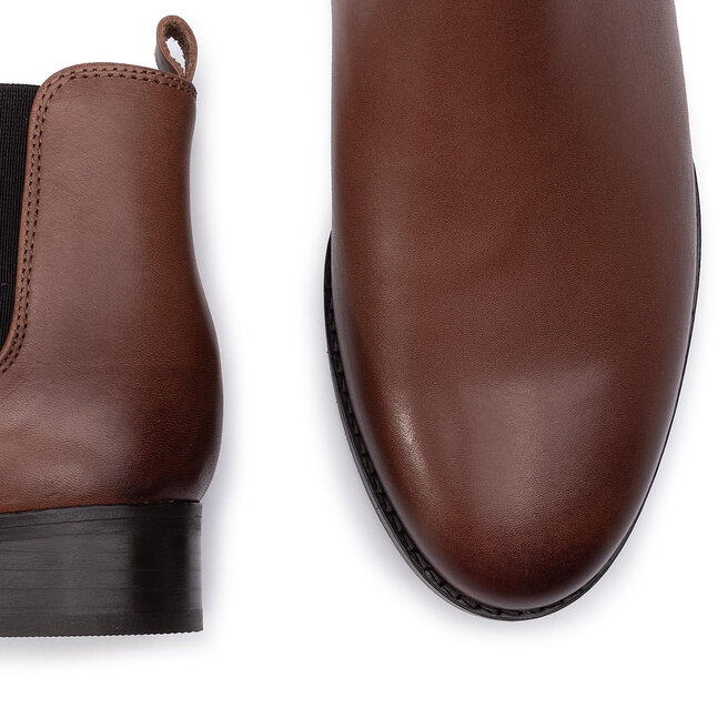Clarks Netley Ella 261381305 Tan Leather