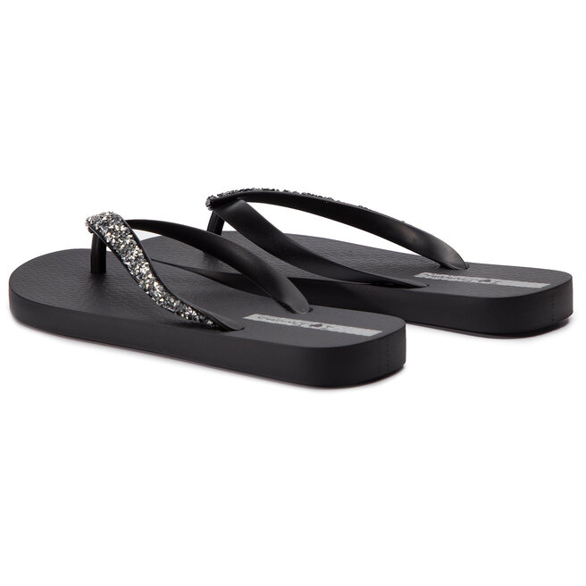Ipanema Femme Anatomica Tan FEM Flip-Flop, Black/Gold, 40 EU - Tongues Confortables Et Stylées