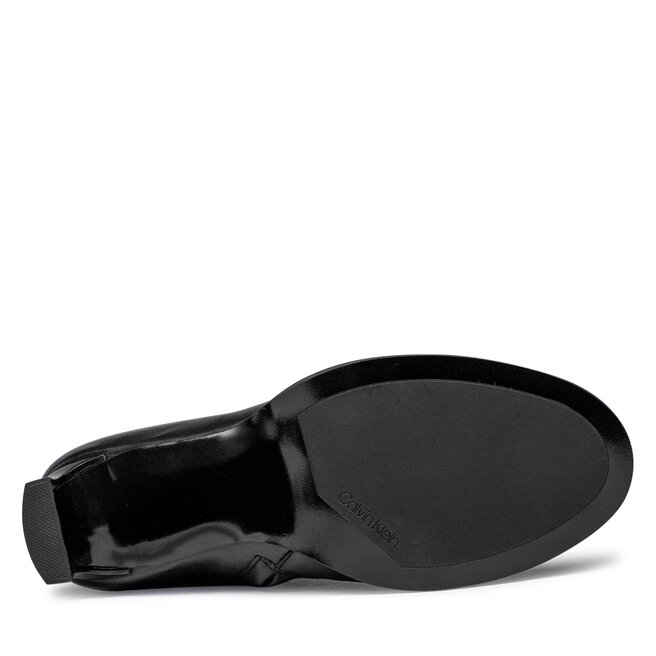Calvin Klein Botine Calvin Klein Curved Stil Ankle Boot 80 HW0HW01541 Ck Black BEH