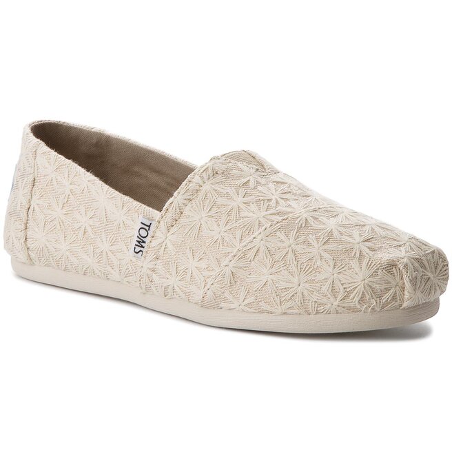 Toms natural daisy metallic new arrivals