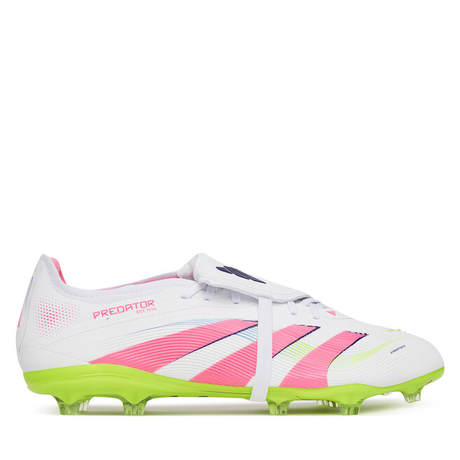 Buty do piłki nożnej adidas Predator Pro Fold-Over Tongue Firm Ground - Biały